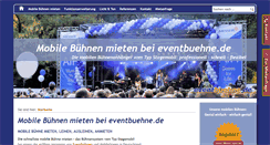 Desktop Screenshot of buehnenmobil.de