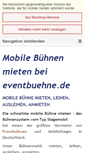 Mobile Screenshot of buehnenmobil.de